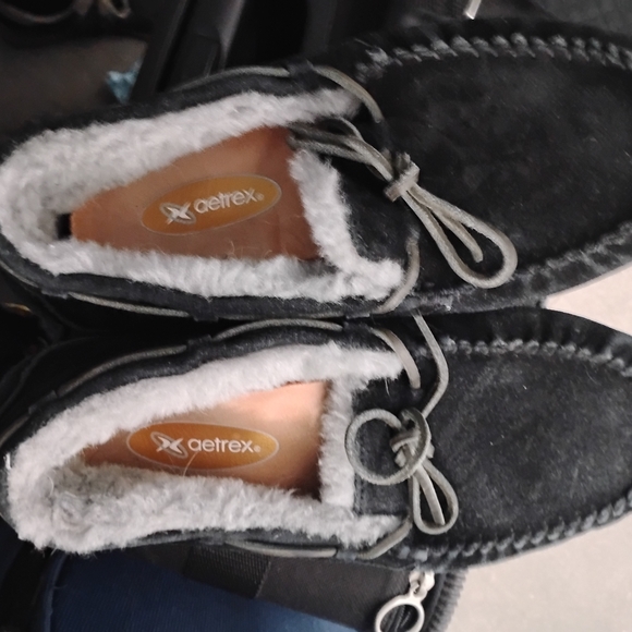 UGG Men's Black Suede Loafers - Picture 1 of 3